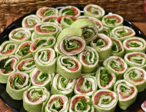 Turkey Pinwheel Platter